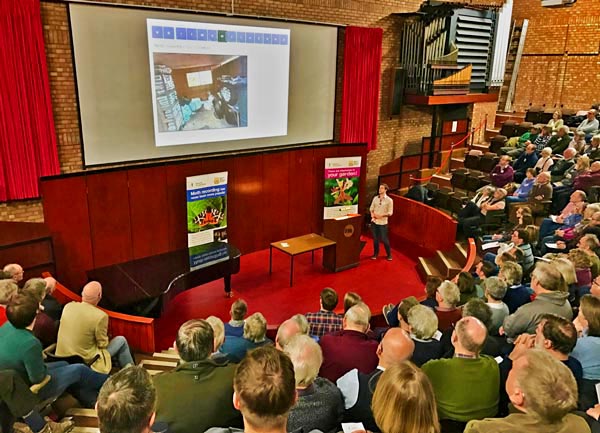 speaking at moth meeting
